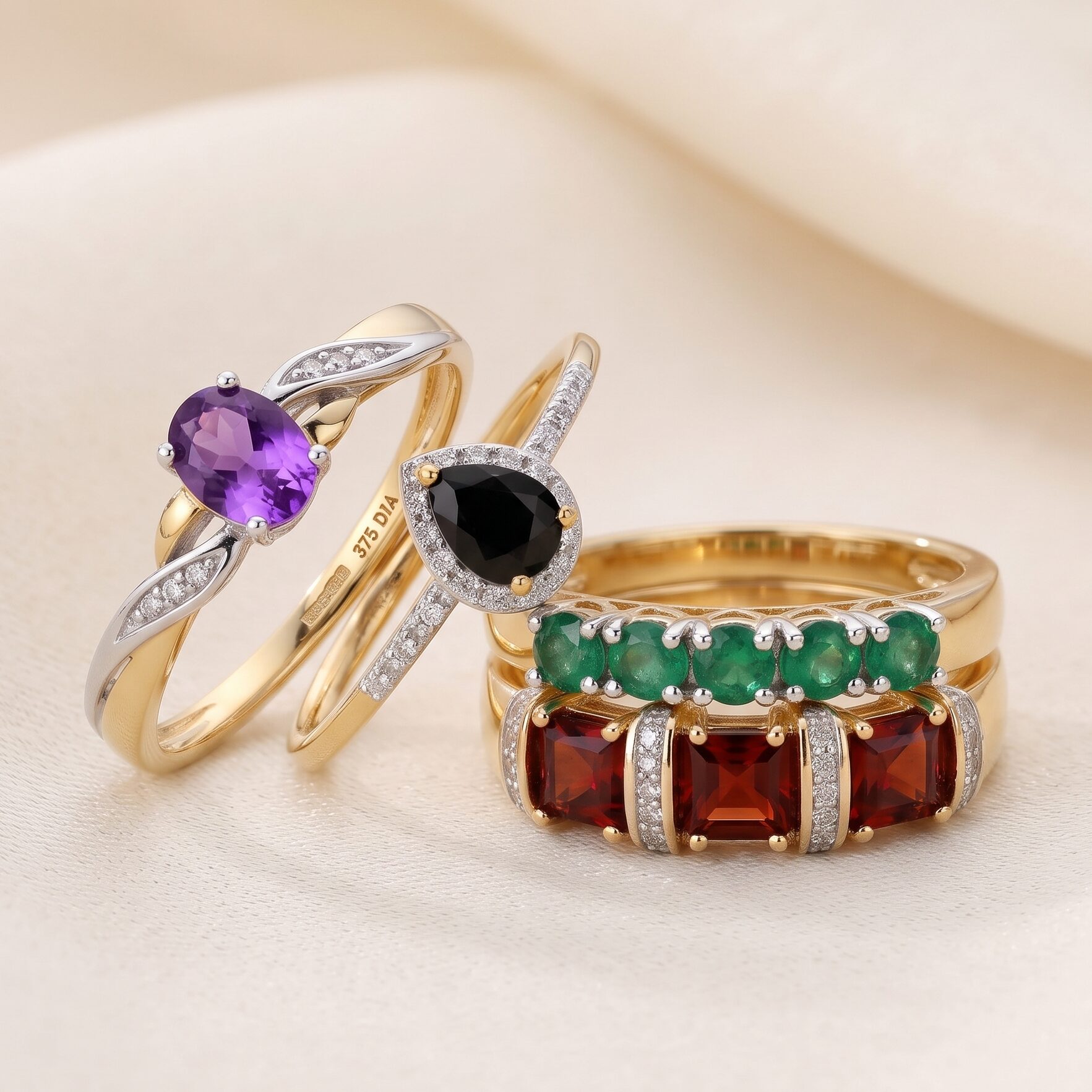 Wholesale Gemstone Rings Actcell